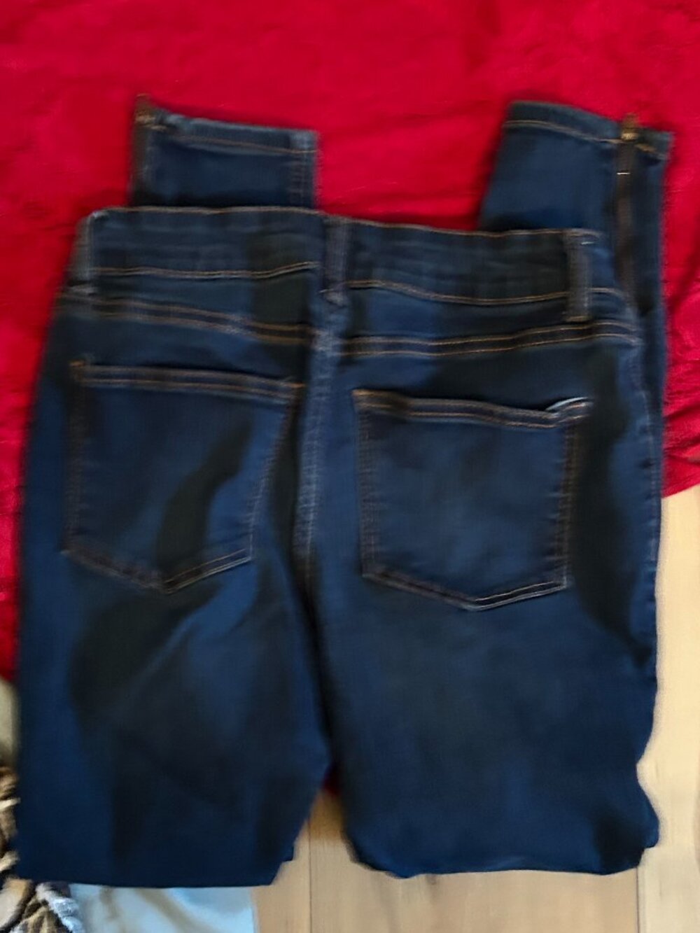 old navy flirt size 2 womens pants jeans two blue denim jean